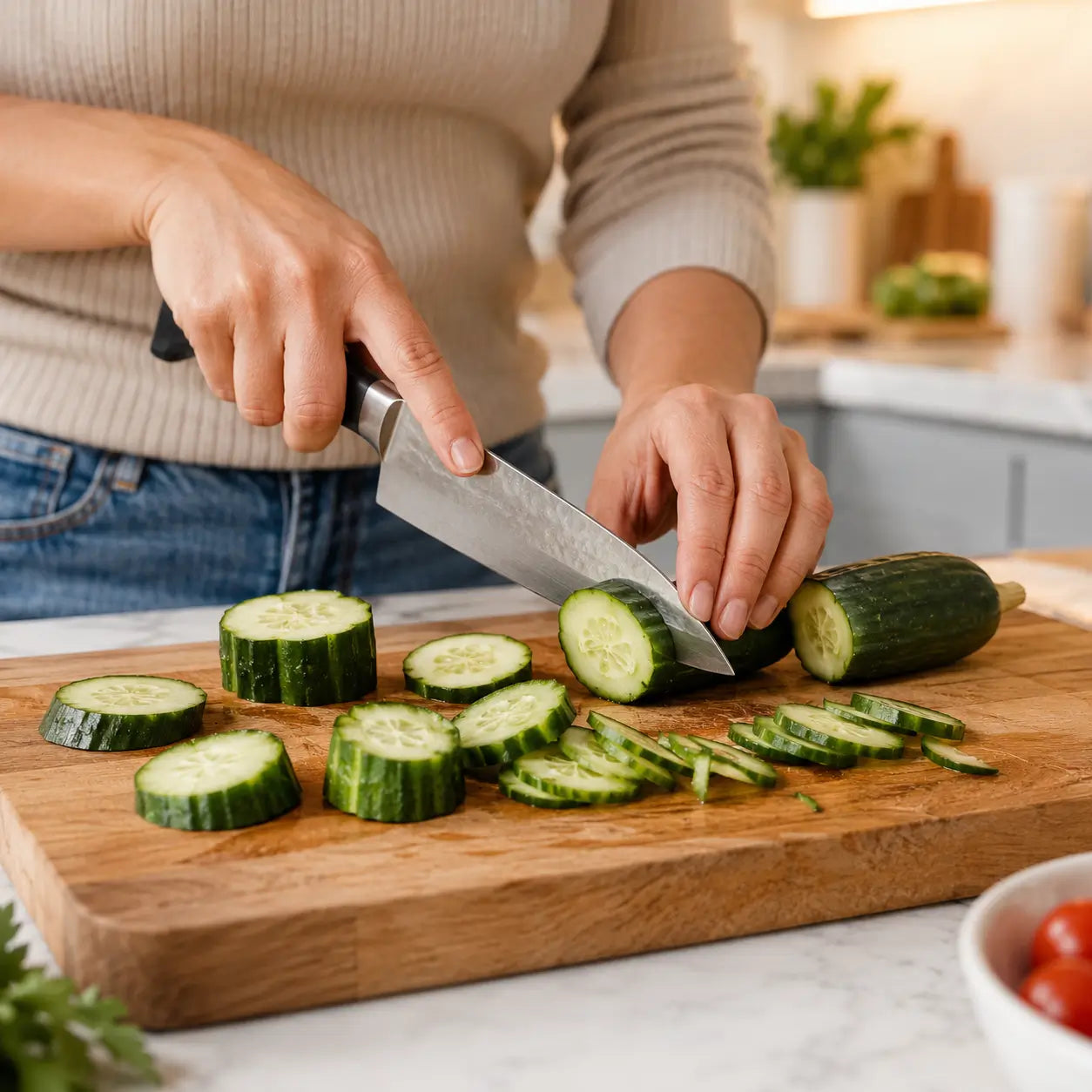 Uneven slices every time