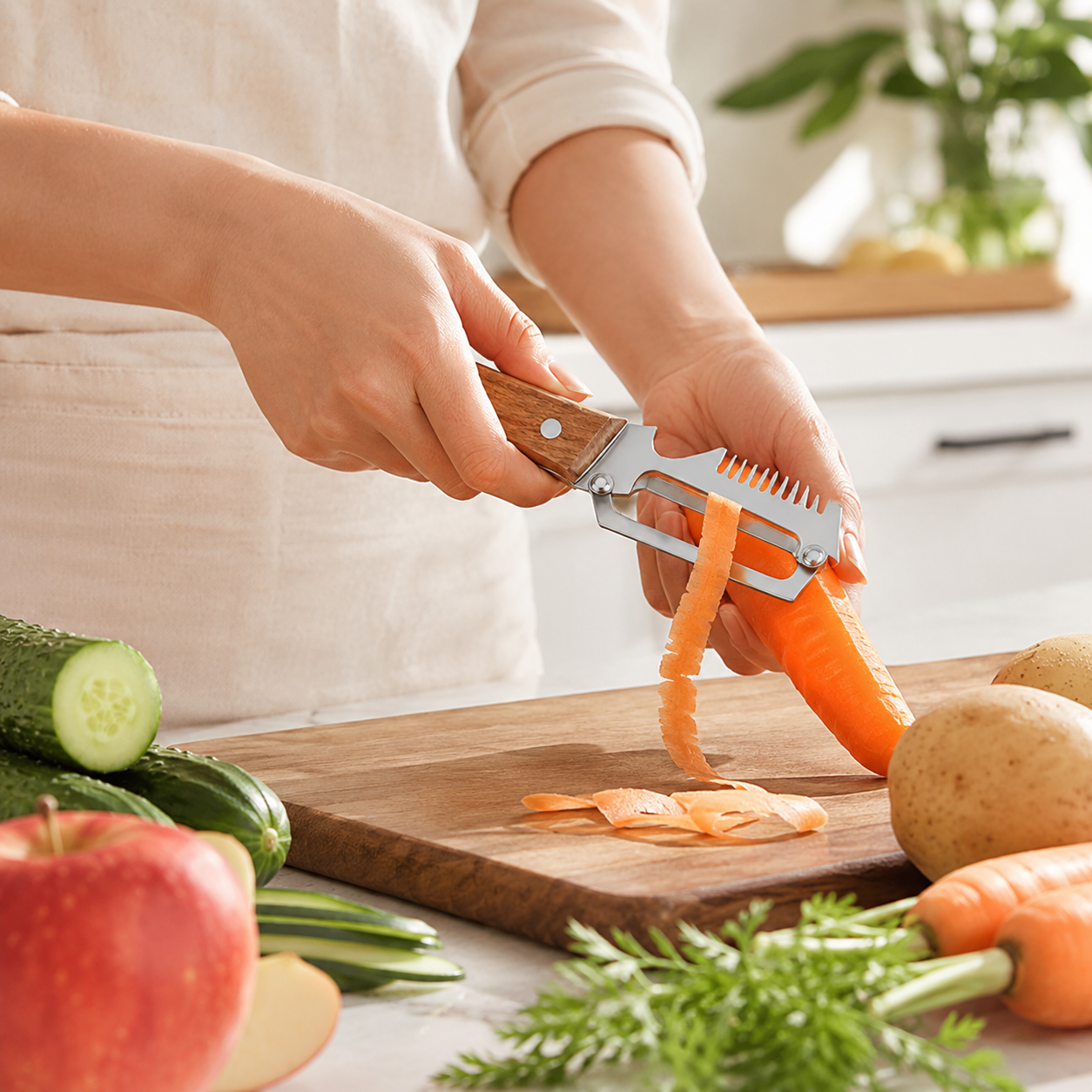 Peel Fruits & Veggies