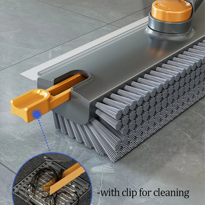 Stiff bristle scrub brush tile grout