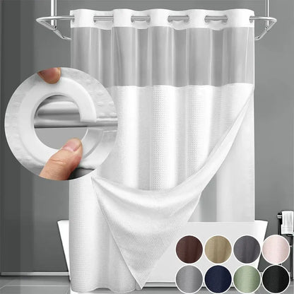 Hookless Shower Curtain Set - Main