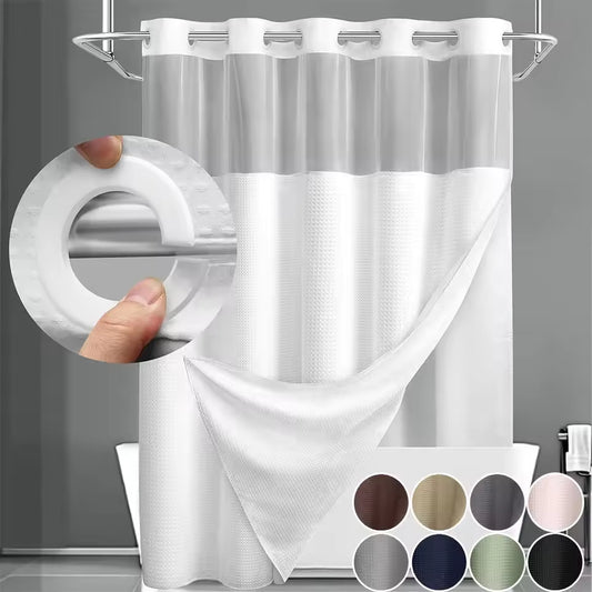 Hookless Shower Curtain Set - Main